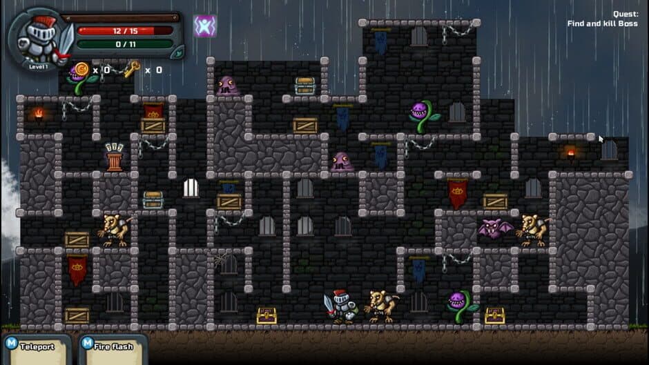 Dungetris screenshot 2