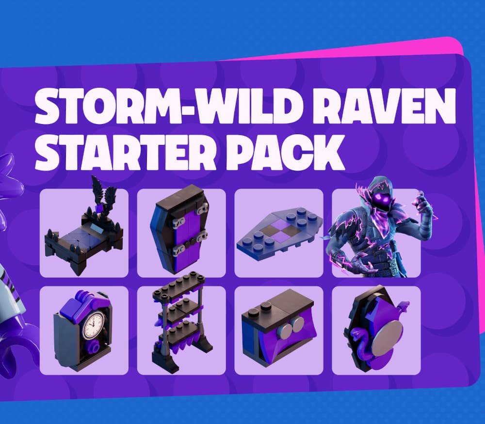 Fortnite - Storm-Wild Raven Starter Pack DLC ZA