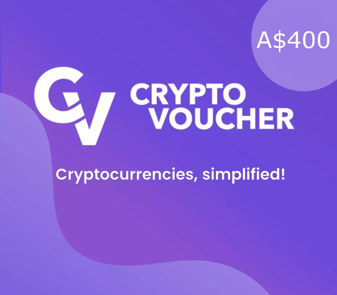 Crypto Voucher Bitcoin (BTC) 400 AUD