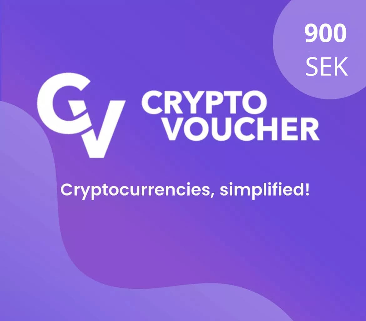 Crypto Voucher Bitcoin (BTC) 900 SEK