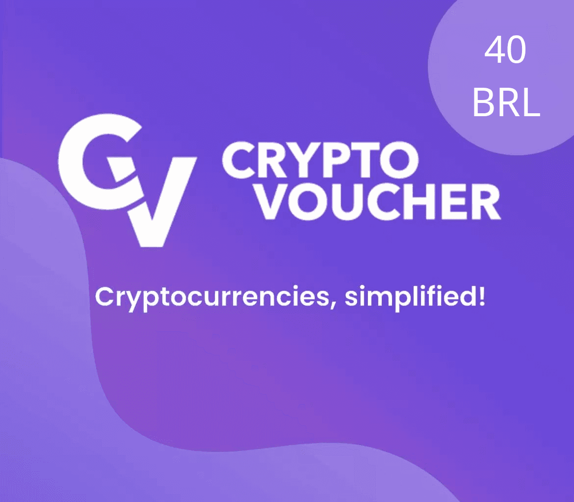 Crypto Voucher Bitcoin (BTC) 40 BRL