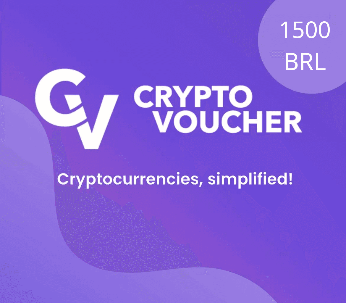 Crypto Voucher Bitcoin (BTC) 1500 BRL