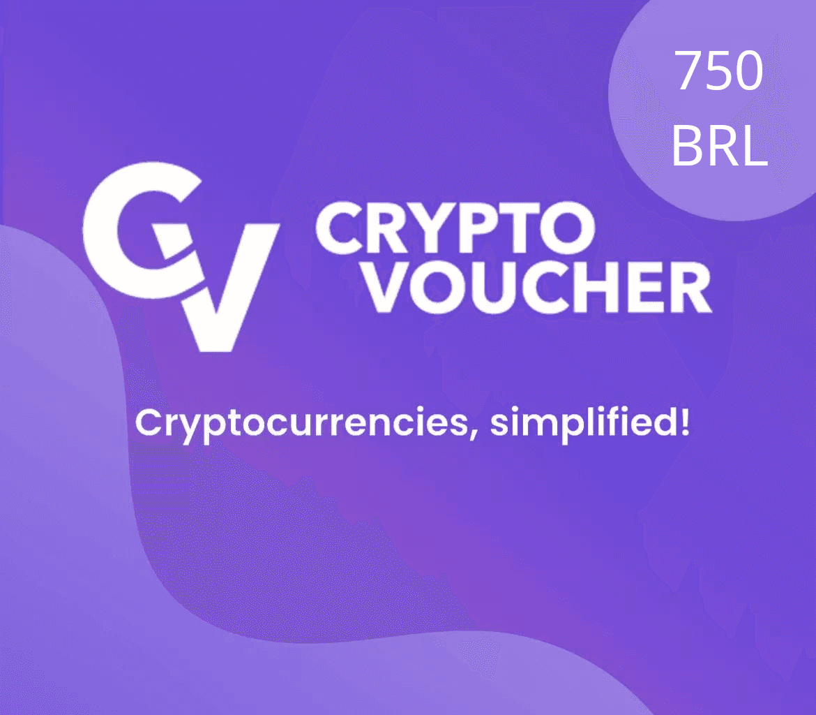 Crypto Voucher Bitcoin (BTC) 750 BRL