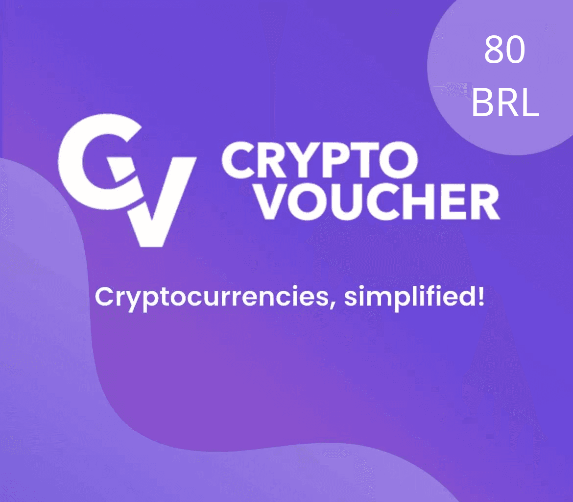 Crypto Voucher Bitcoin (BTC) 80 BRL