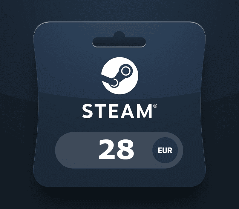 Steam Wallet Card €28 EU Activation