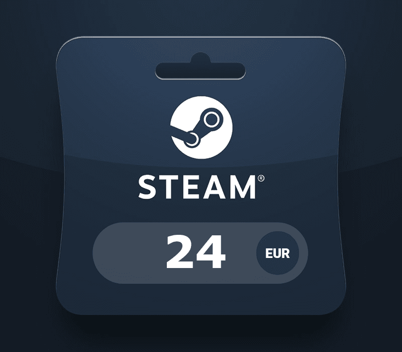 Steam Wallet Card €24 EU Activation
