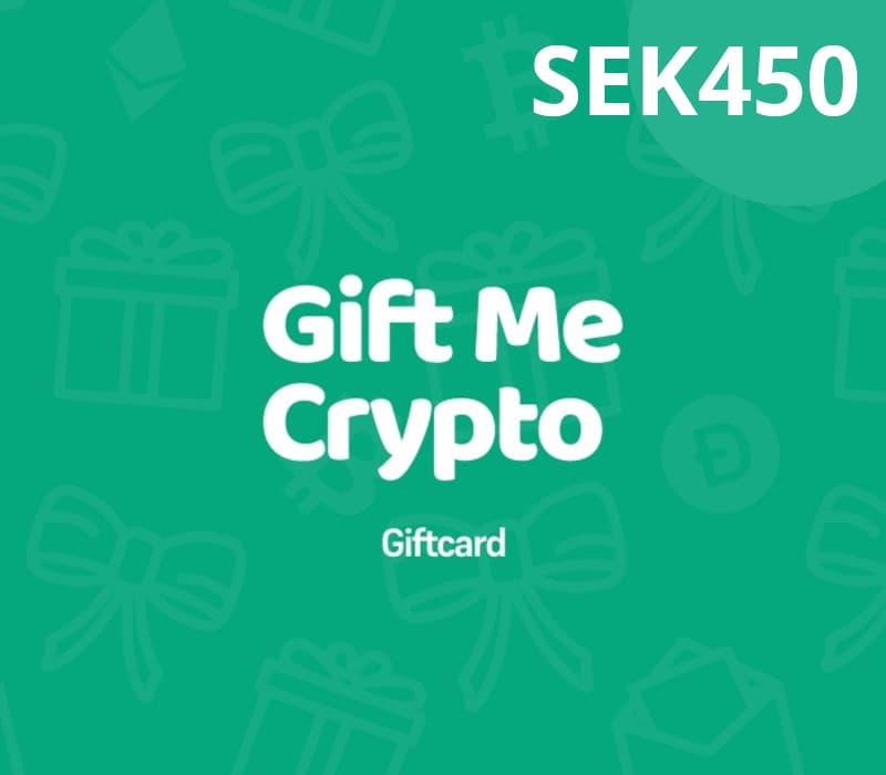 Gift Me Crypto 450 SEK