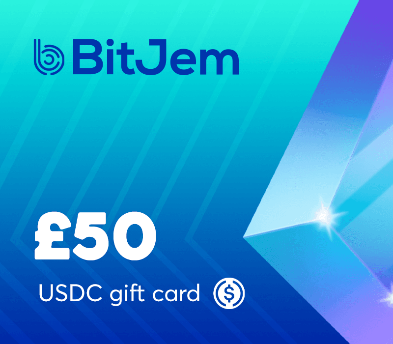 BitJem Crypto Gift Card (USDC) £50