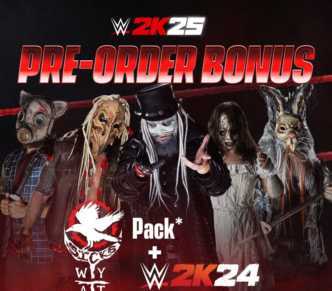 WWE 2K25 - Pre-order Bonus DLC EU Nintendo Switch 2