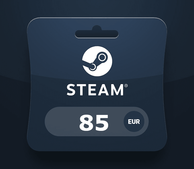 Steam Wallet Card €85 EU Activation