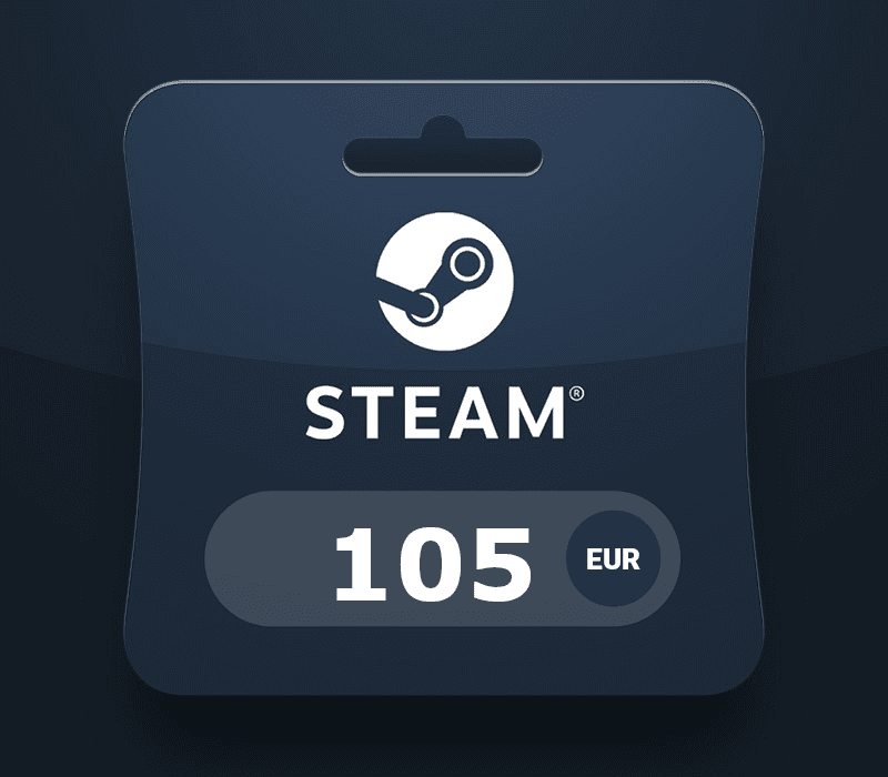 Steam Wallet Card €105 EU Activation
