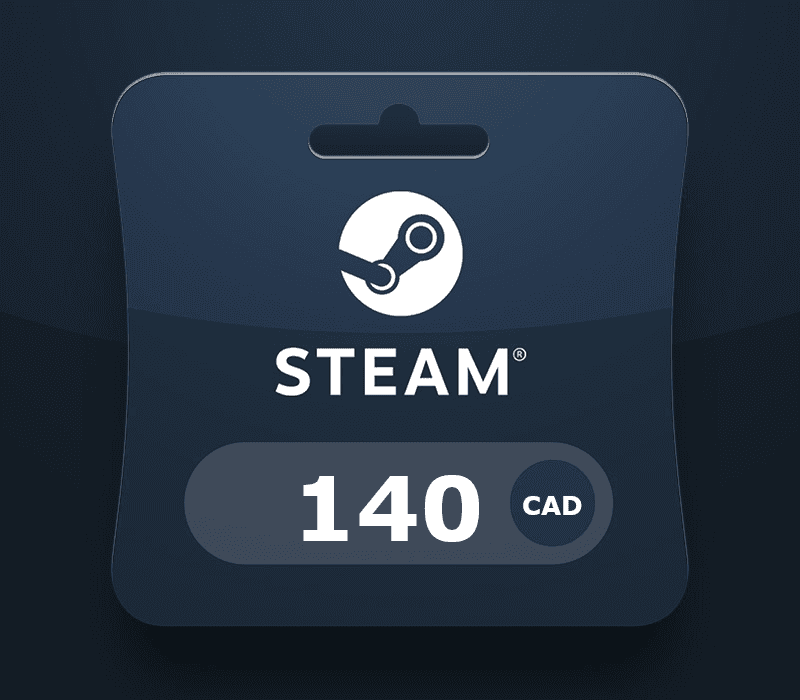 Steam Wallet Card C$140 CA Activation