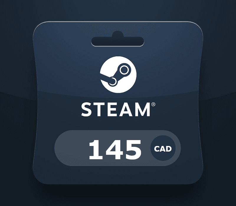 Steam Wallet Card C$145 CA Activation