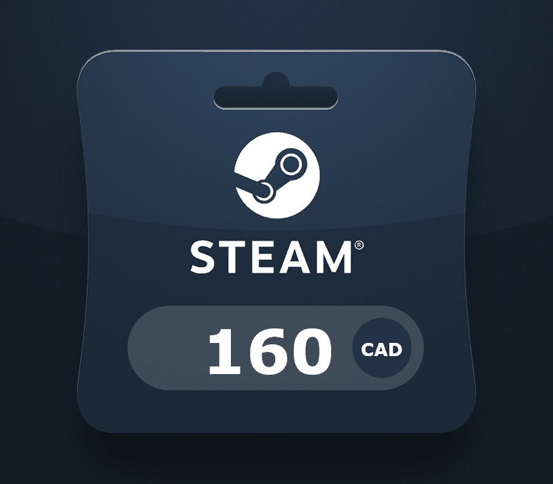 Steam Wallet Card C$160 CA Activation