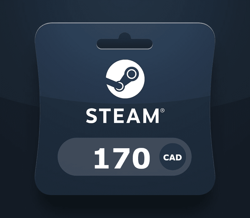 Steam Wallet Card C$170 CA Activation
