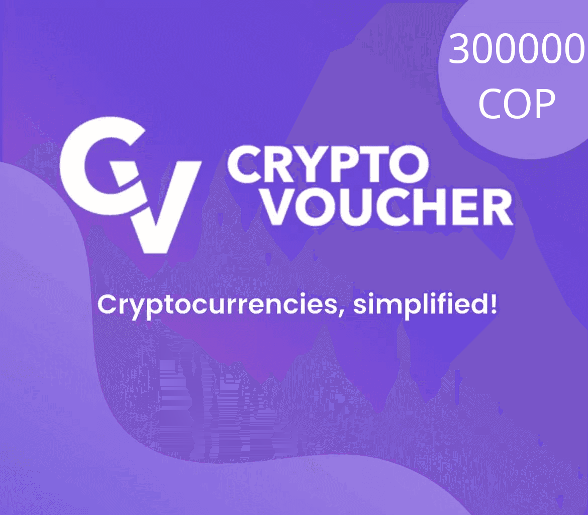 Crypto Voucher Bitcoin (BTC) 300000 COP