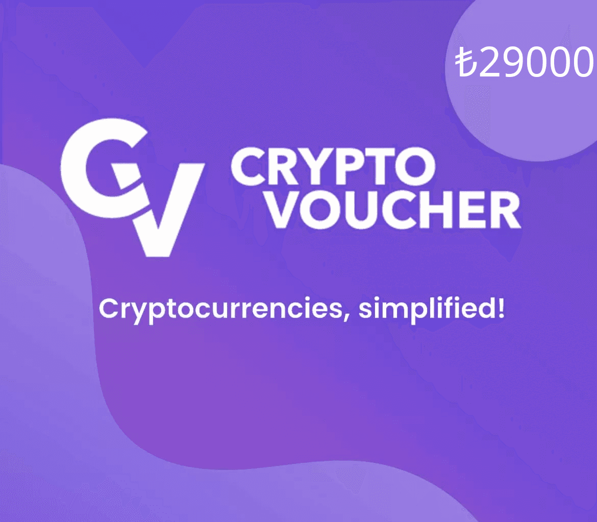 Crypto Voucher Bitcoin (BTC) 29000 TRY