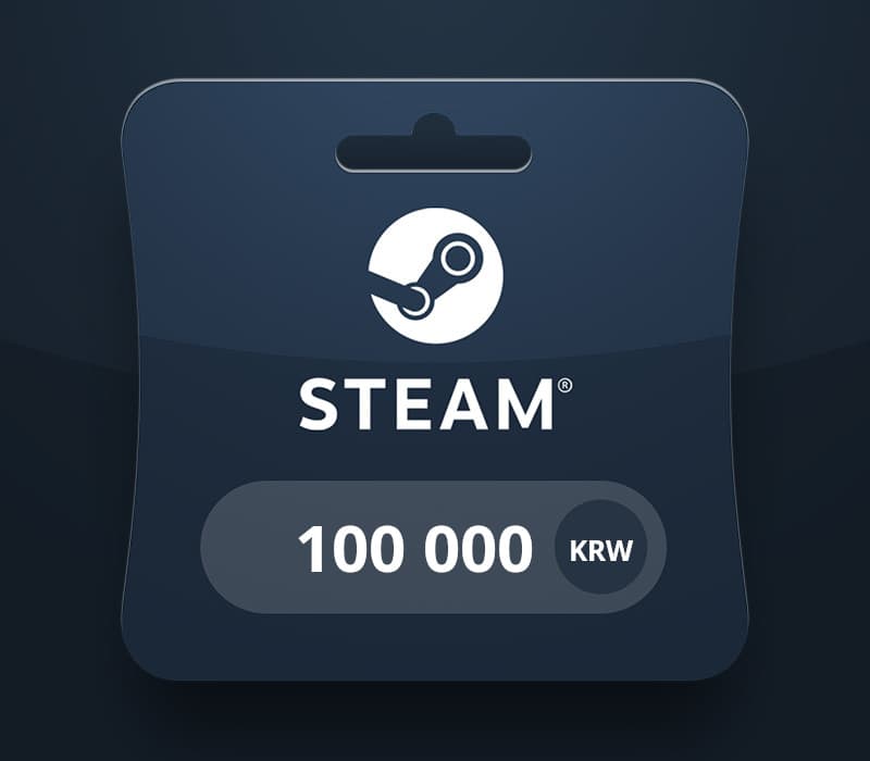 Steam Wallet Card 100000 KRW KR Activation