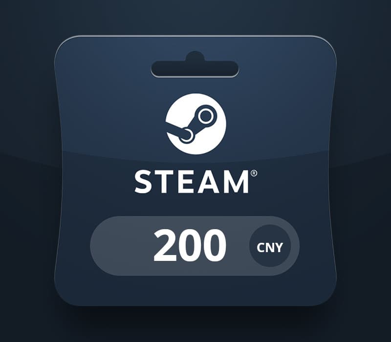 Steam Wallet Card CNY 200 CN Activation