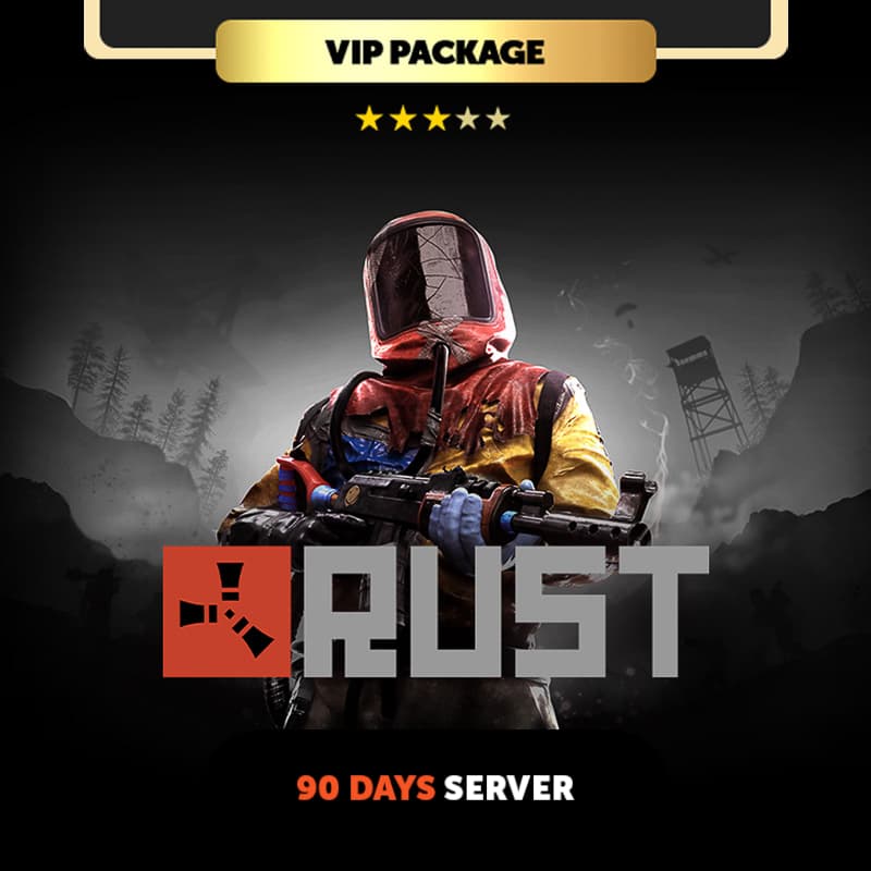 Rust 90 days Private Server - VIP Package