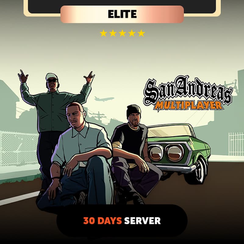SA-MP 30 days Private Server - Elite Package