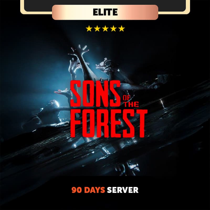 Sons of the forest 90 Days Private server - Elite Package