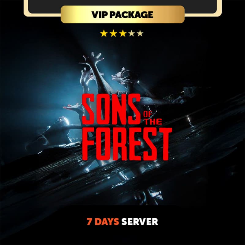 Sons of the forest 7 Days Private server - VIP Package
