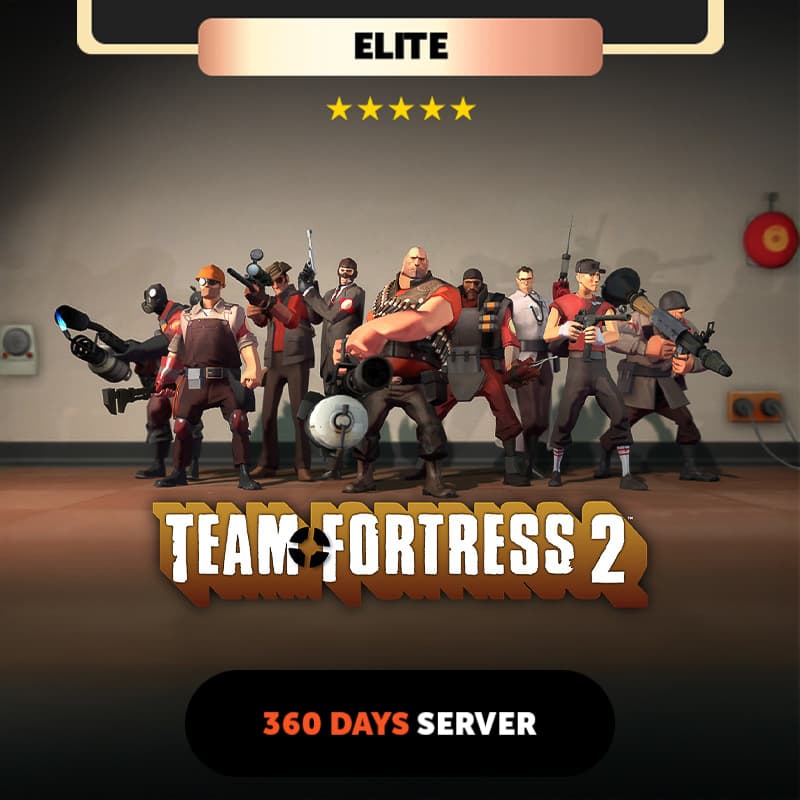 Team Fortress 2, 360 days Private Server - Elite Package