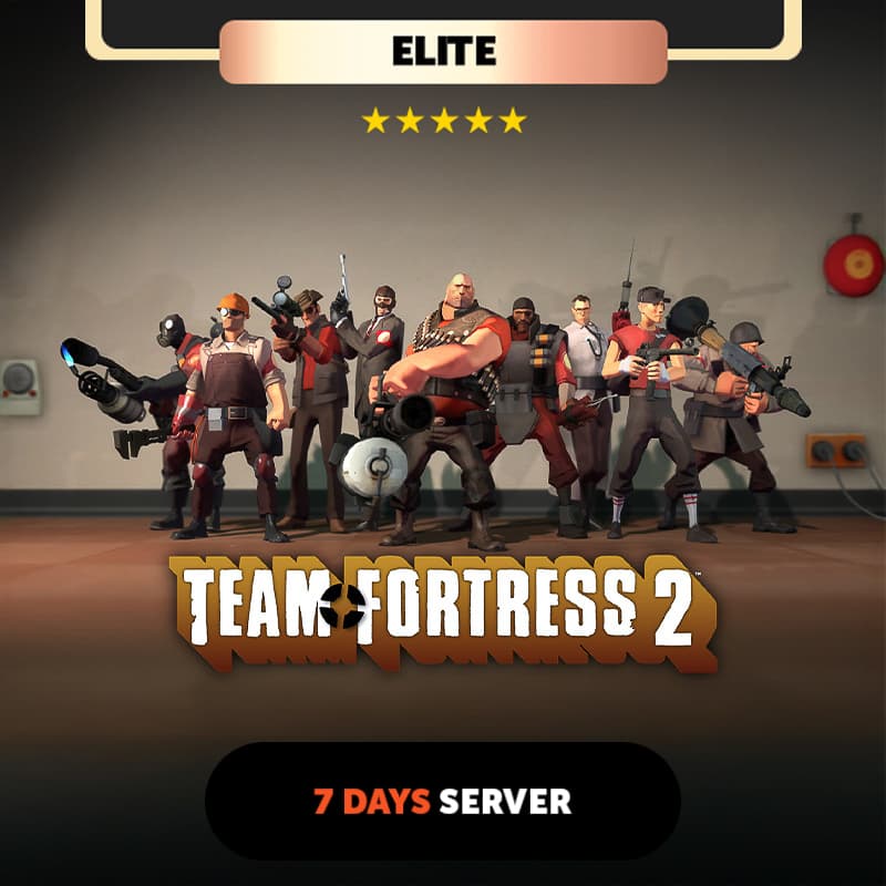 Team Fortress 2, 7 days Private Server - Elite Package
