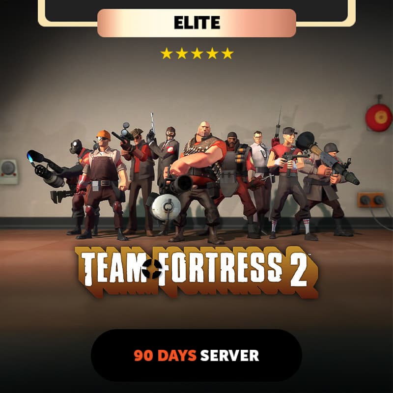 Team Fortress 2, 90 days Private Server - Elite Package