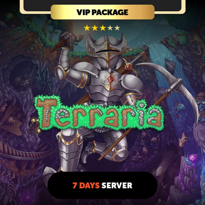 Terraria 7 Days Private server - VIP Package