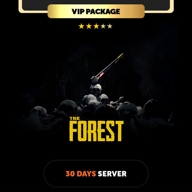 The Forest 30 days Private Server - VIP Package