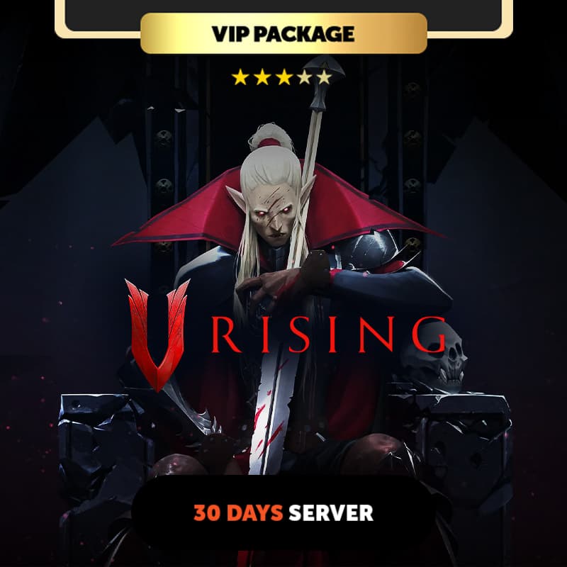 V Rising 30 days Private Server - VIP Package