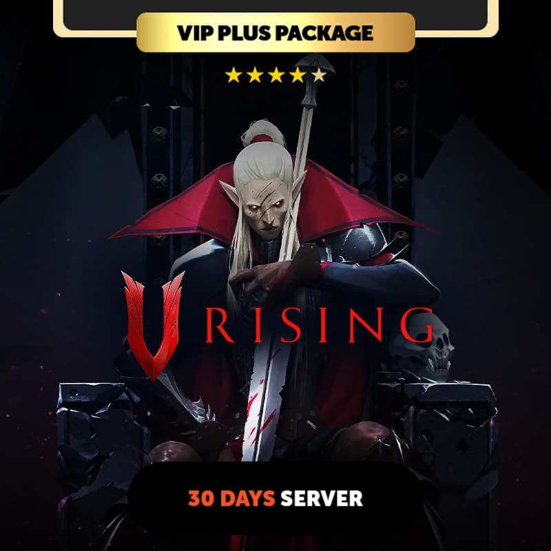 V Rising 30 days Private Server - VIP Plus Package