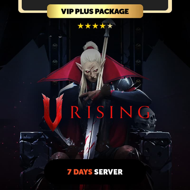 V Rising 7 days Private Server - VIP Plus Package