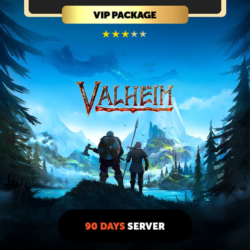 Valheim 90 days Private Server - VIP Package