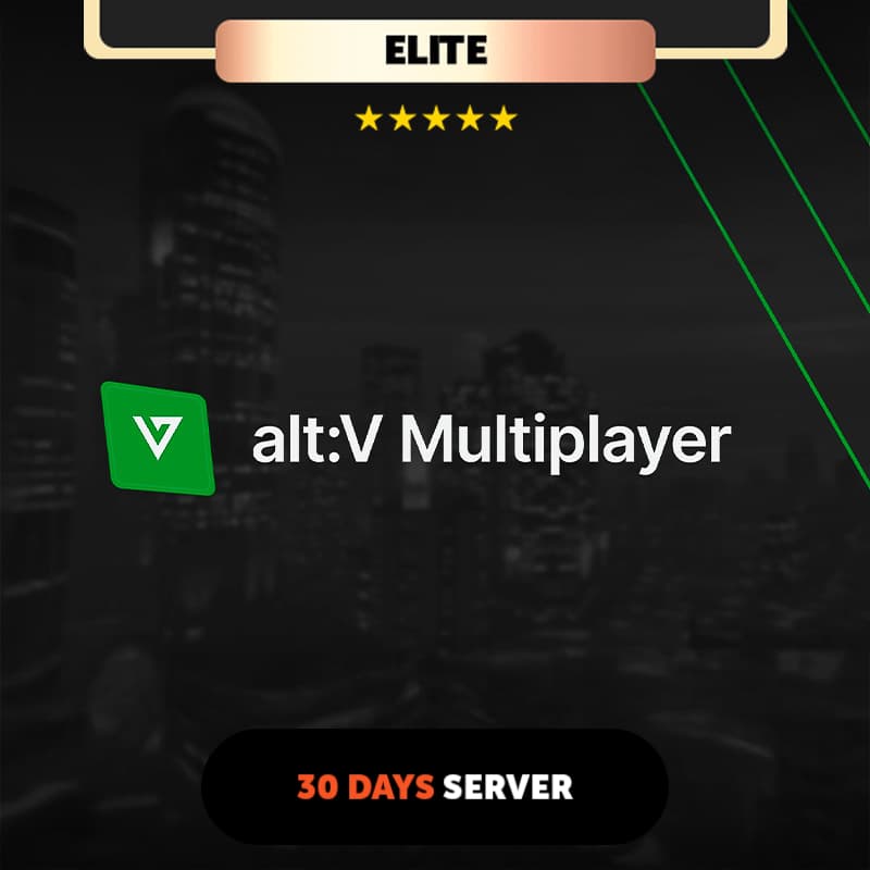 alt V 30 days Private Server - Elite Package