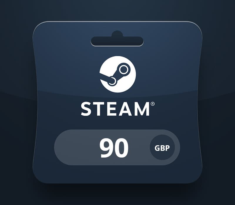 Steam Wallet Card GBP 90 UK Activation
