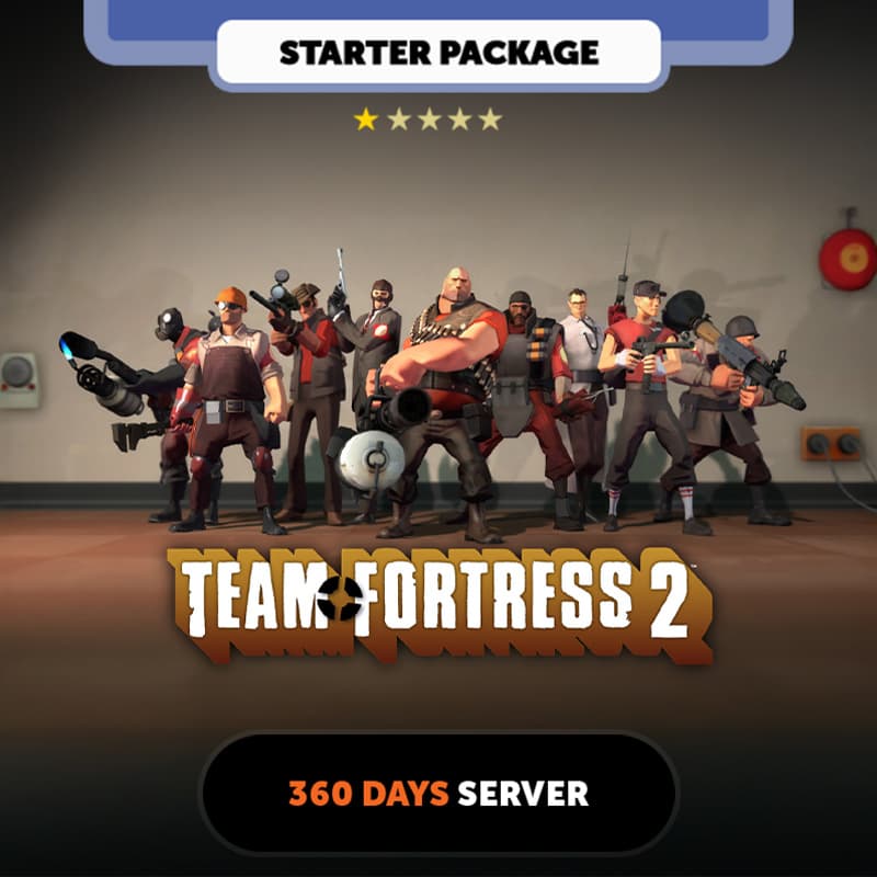 Team Fortress 2, 360 days Private Server - Starter Package