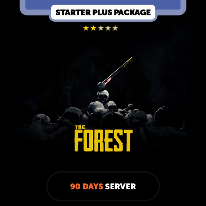 The Forest 90 days Private Server - Starter Plus Package
