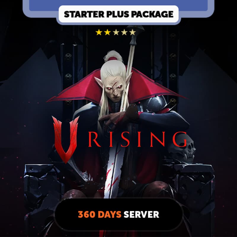V Rising 360 days Private Server - Starter Plus Package