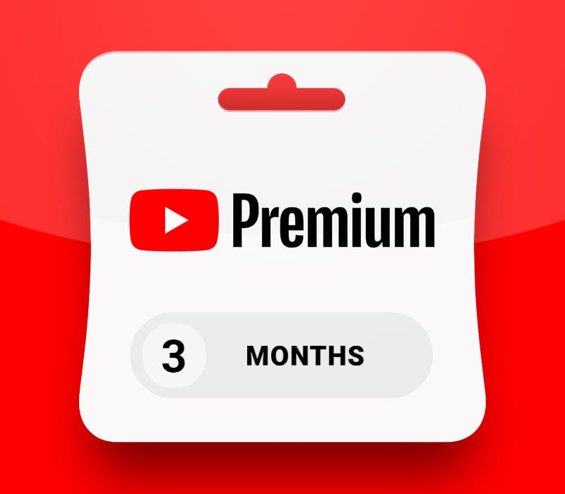 YouTube Premium 3 Months EU Subscription