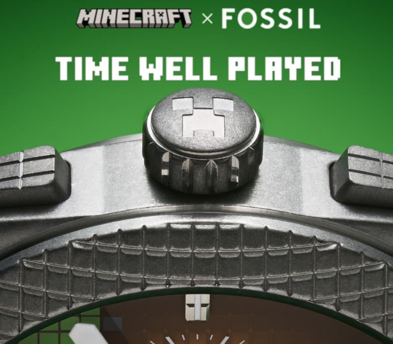 Minecraft Java & Bedrock Edition - Fossil Collab Time Well Played Reward DLC