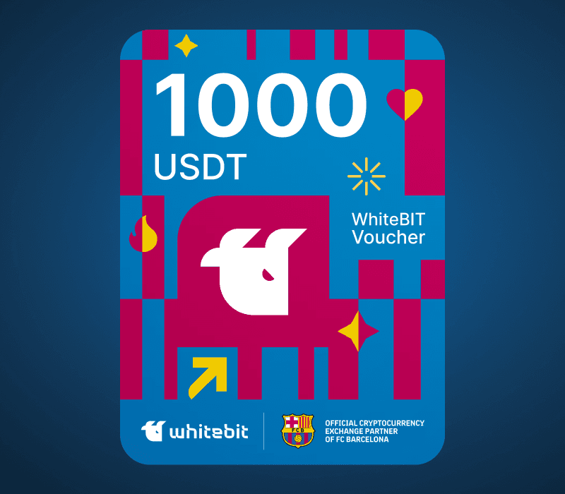 WhiteBIT - FC Barcelona Edition - 1000 USDT