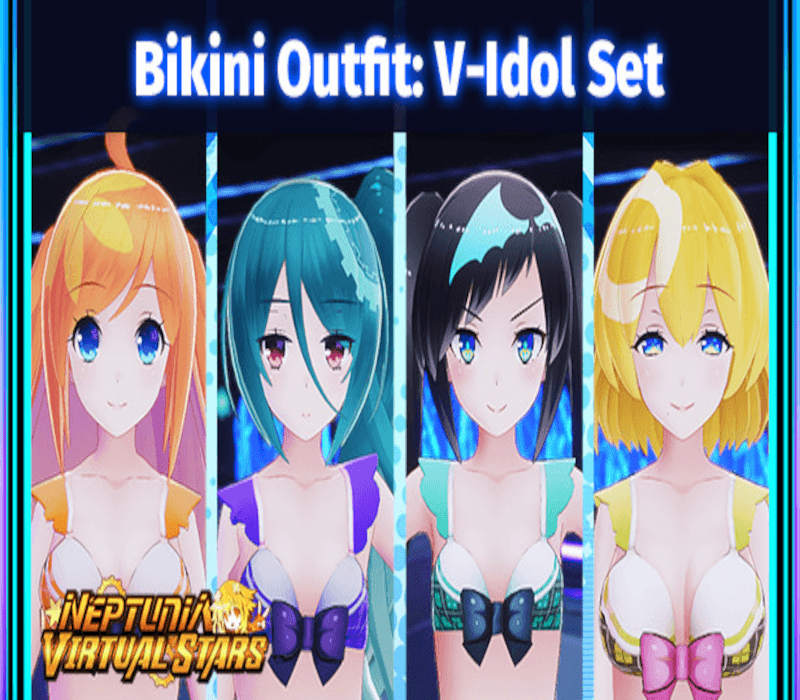 Neptunia Virtual Stars - Bikini Outfit: V-Idol Set DLC