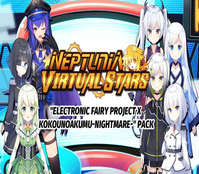 Neptunia Virtual Stars - Electronic Fairy Project x Kokounoakumu-Nightmare Pack DLC