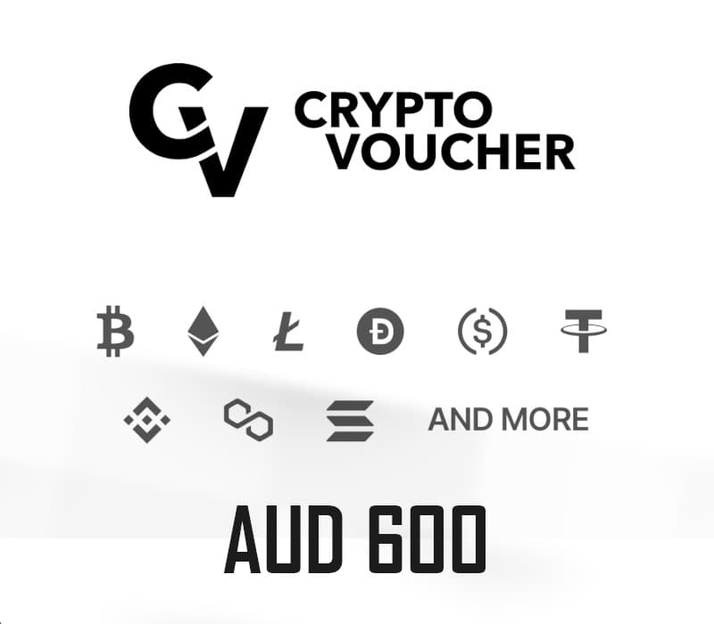 CRYPTO VOUCHER 600 AUD