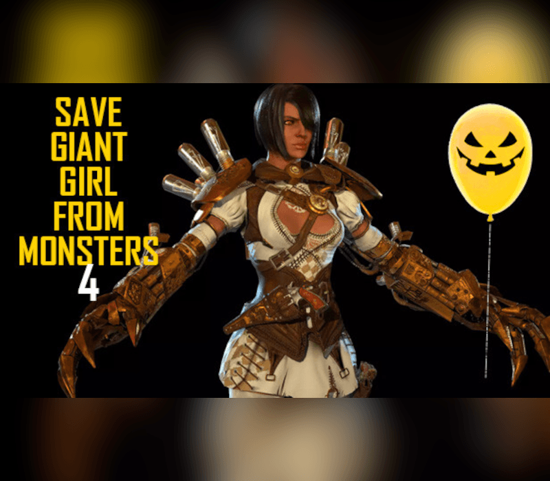 Save Giant Girl from monsters 4