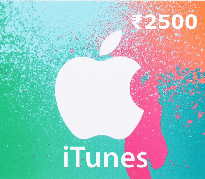iTunes ₹2500 IN Card
