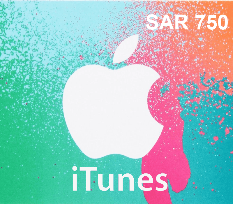 iTunes SAR 750 Card
